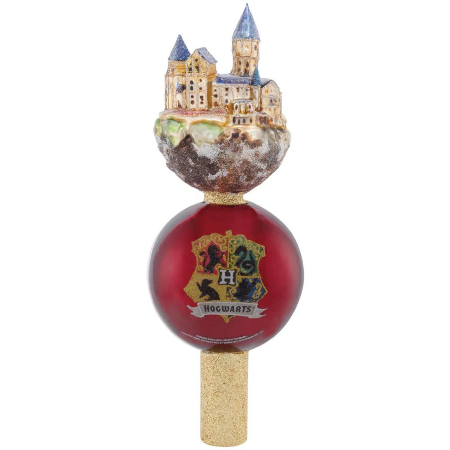 Christopher Radko Hogwarts Wonderland Harry Potter Glass Christmas Tree Topper 1021690 Christopher Radko Hogwarts Wonderland Harry Potter Glass Christmas Tree Topper 1021690 -The Jolly Christmas Shop 1021690 back 11101.1678375223