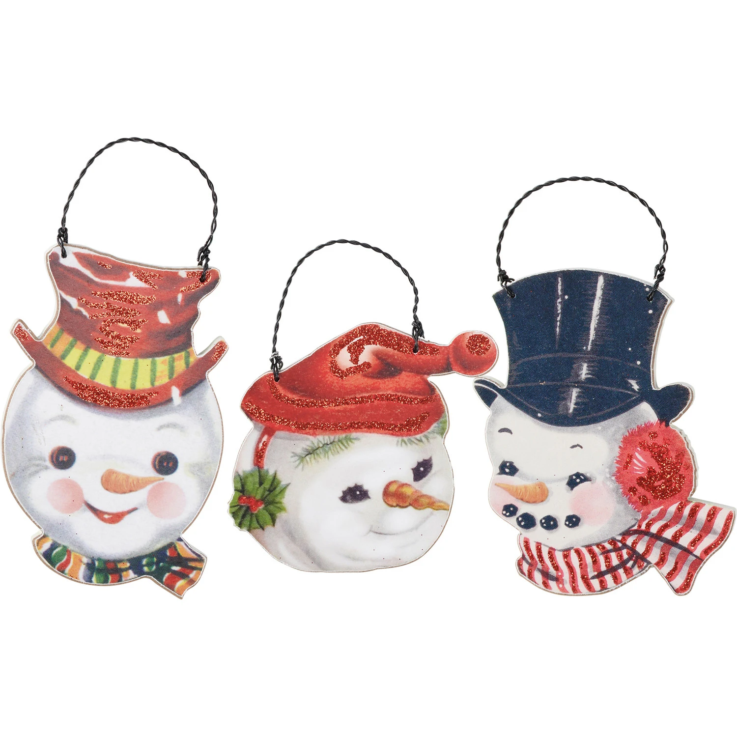 Primitives By Kathy Set of 3 Snowmen Vintage Inspired Christmas Ornaments 115320 Primitives By Kathy Set Of 3 Snowmen Vintage Inspired Christmas Ornaments 115320 -The Jolly Christmas Shop 115320 41573.1676384940