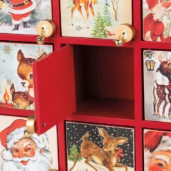 Primitives By Kathy Vintage Santa Claus Advent Calendar Christmas Countdown 115344 -The Jolly Christmas Shop 115344 50 96085.1674073534