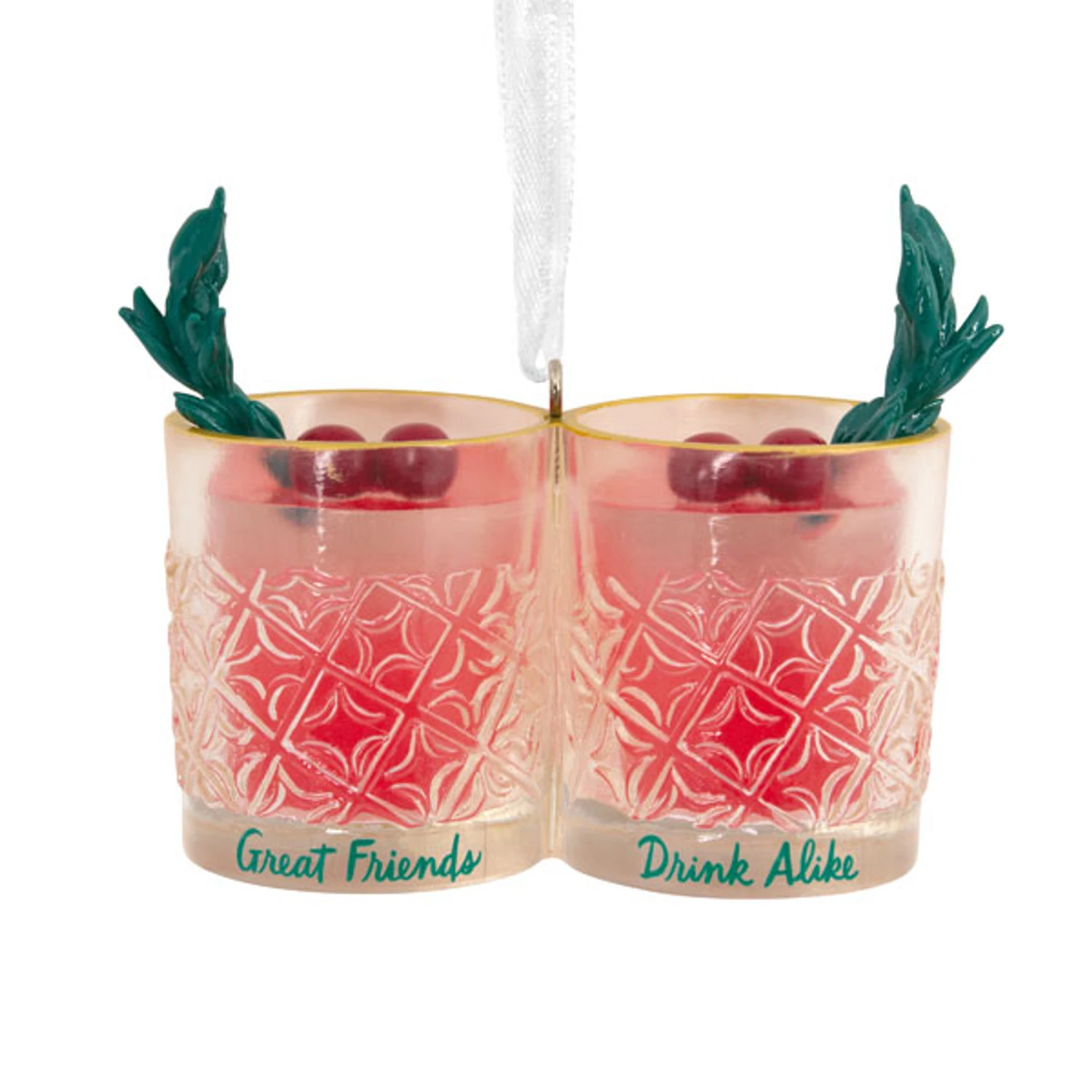 Hallmark 3" Great Friends Drink Alike Christmas Ornament 1HGO2956 Hallmark 3" Great Friends Drink Alike Christmas Ornament 1HGO2956 -The Jolly Christmas Shop 1HGO2956 large 23847.1655323605