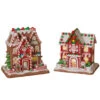 9" Battery Operated Lighted Clay Dough Gingerbread Christmas House 2659510
