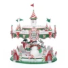 Katherine's Collection 48" Peppermint Palace Christmas Carousel Cupcake Server 28-328043