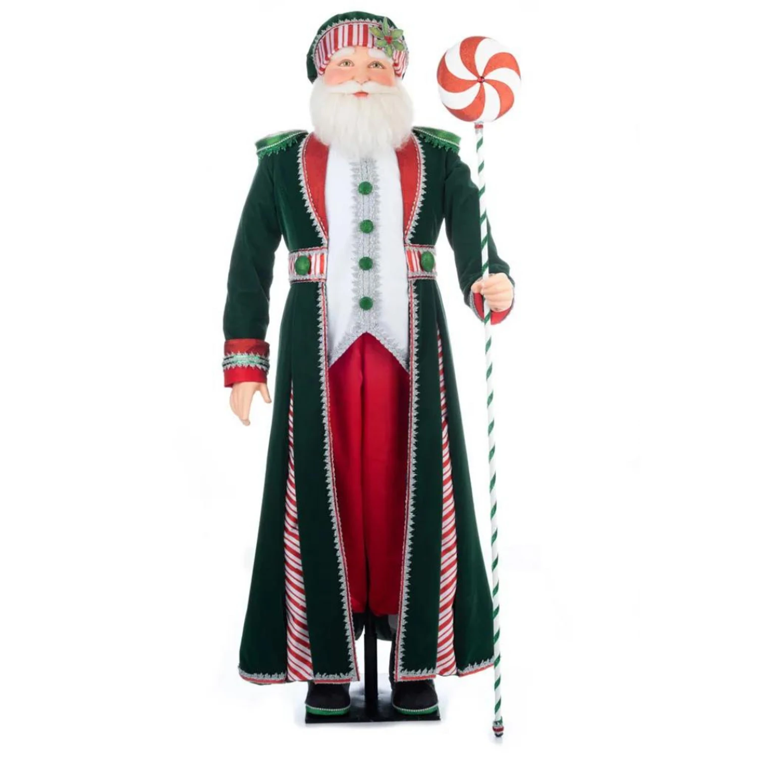 Katherine's Collection 65.5" Life Size Papa Peppermint Santa Claus Christmas Doll 28-328812 Katherine's Collection 65.5" Life Size Papa Peppermint Santa Claus Christmas Doll 28-328812 -The Jolly Christmas Shop 28 328812 85883.1680725528