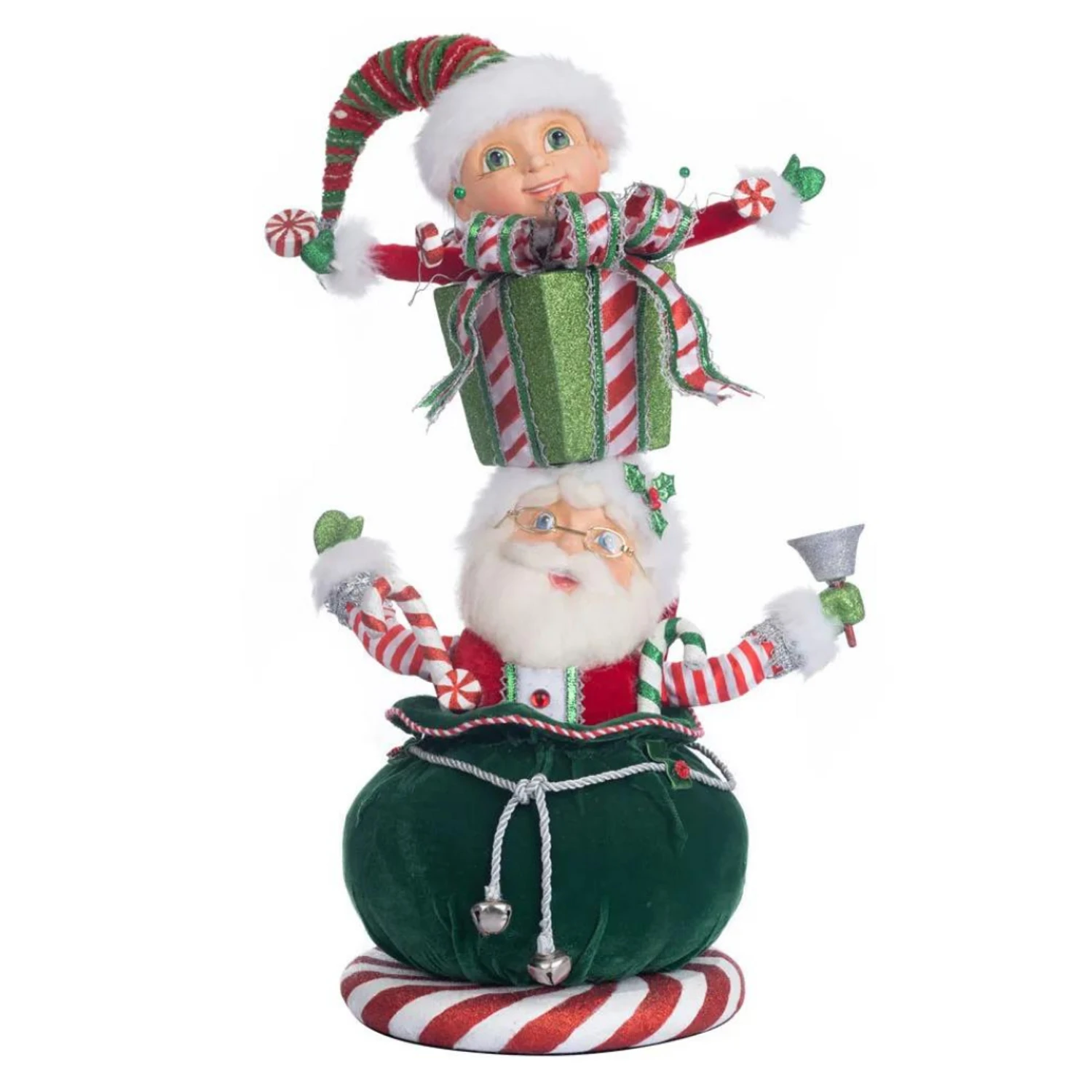 Katherine's Collection 19" Santa and Elf Gift Stack Christmas Decoration 28-328824 Katherine's Collection 19" Santa And Elf Gift Stack Christmas Decoration 28-328824 -The Jolly Christmas Shop 28 328824 75340.1680728425