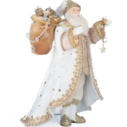 Katherine's Collection 13.75" Starry Nights Celestial Santa Figure 28-328826 -The Jolly Christmas Shop 28 328826 3 35529.1681503975