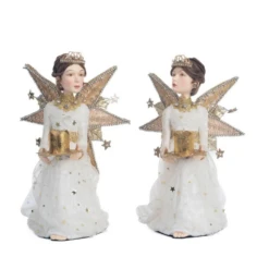 Katherine's Collection 9.5" Celestial Angel Candle Holders Set Of 2 28-328836 2 Katherine's Collection 9.5" Celestial Angel Candle Holders Set Of 2 28-328836 -The Jolly Christmas Shop 28 328836 1 43234.1679496206