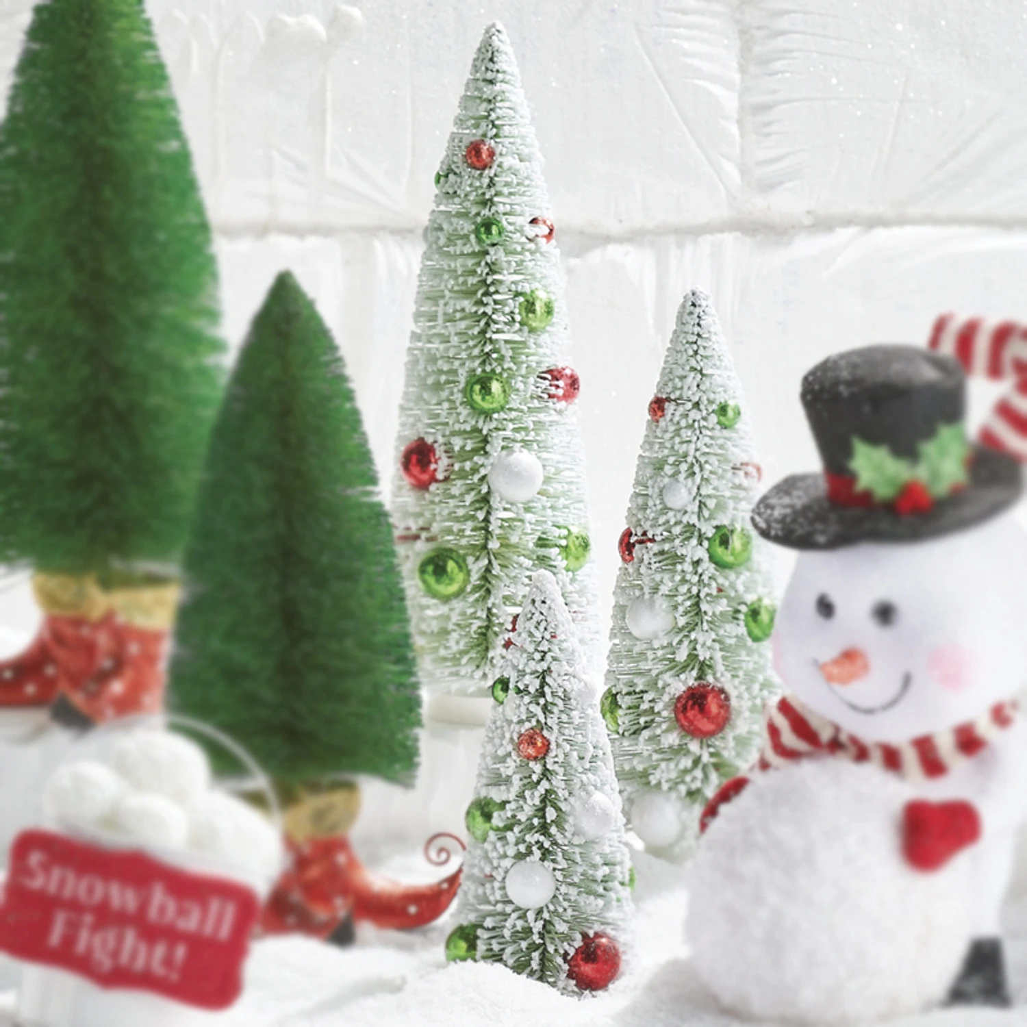 Raz Set of 3 Frosted Bottle Brush Trees with Ornaments Christmas Decoration 4215566 Raz Set Of 3 Frosted Bottle Brush Trees With Ornaments Christmas Decoration 4215566 -The Jolly Christmas Shop 4215566 edit 52111.1657637162