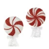 Raz 12" Peppermint Christmas Tree Topper 4216233