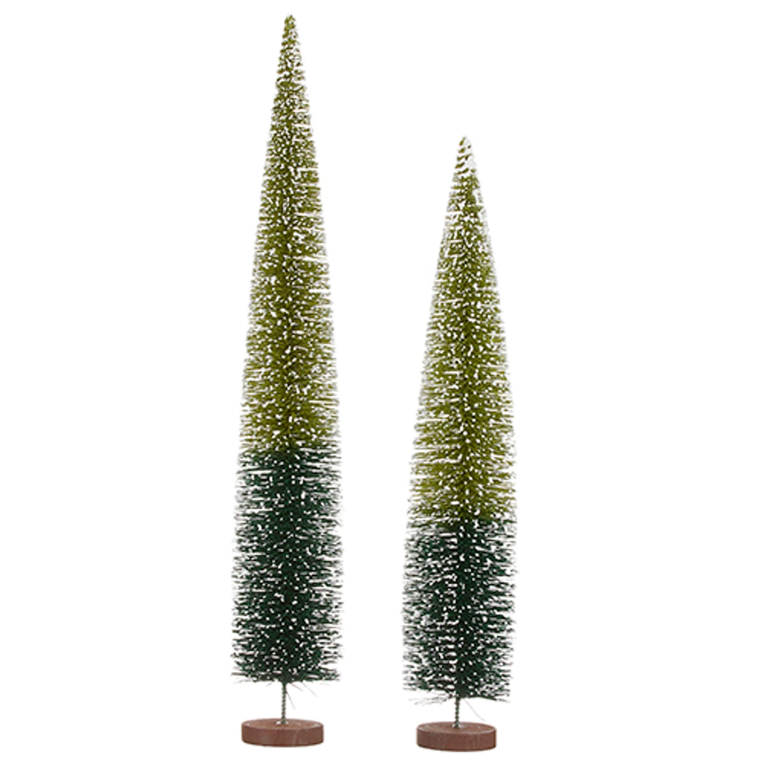Raz Large 23" Two Tone Bottle Brush Christmas Tree Decoration 4219186 Raz Large 23" Two Tone Bottle Brush Christmas Tree Decoration 4219186 -The Jolly Christmas Shop 4219186 1 22522.1657669832