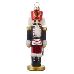 Raz 5.75" Nutcracker Glass Christmas Ornament 4220229 -The Jolly Christmas Shop 4220229a 75190.1649259781