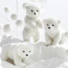 Raz 6.25" Polar Bear Cub Christmas Ornament 4250102