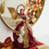 Raz 15.5" Red Angel Christmas Tree Topper 4310656