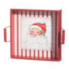 Raz 16" Santa Tray Christmas Decoration 4312366