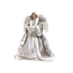 Raz 16" Angel Christmas Tree Topper Purple Or White 4315546 -The Jolly Christmas Shop 4315546b 71924.1683047920