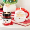 Raz Santa Or Snowman Battery Operated Candle Christmas Decoration