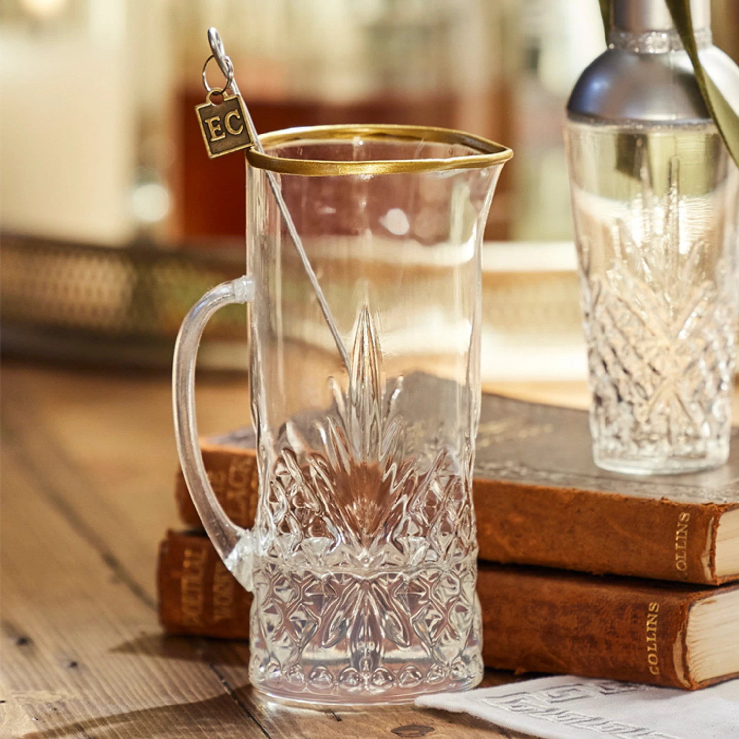 Raz Eric Cortina 6.25" Martini Pitcher Glass Christmas Ornament 4353136 Raz Eric Cortina 6.25" Martini Pitcher Glass Christmas Ornament 4353136 -The Jolly Christmas Shop 4353136 39975.1685562550