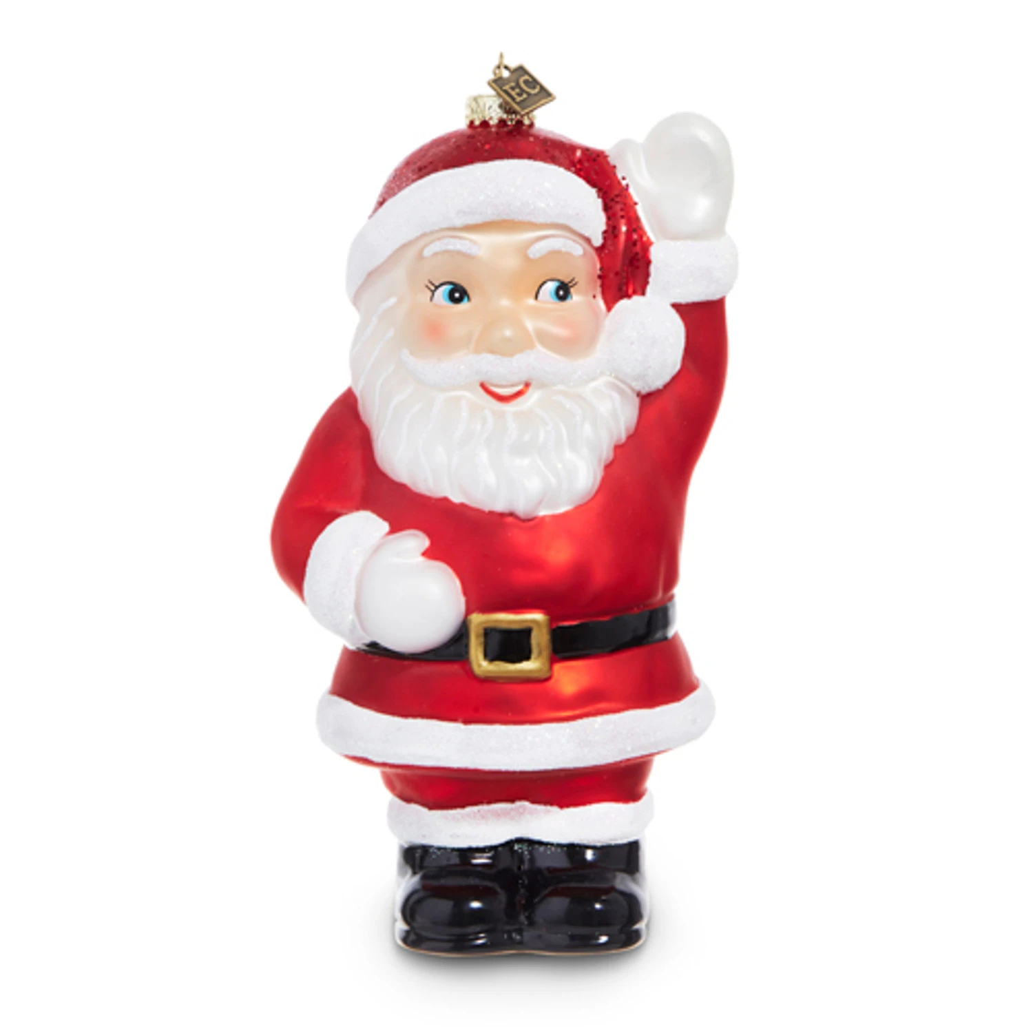 Raz Eric Cortina 3.5" or 8" Waving Santa Blow Mold Glass Christmas Ornament Raz Eric Cortina 3.5" Or 8" Waving Santa Blow Mold Glass Christmas Ornament -The Jolly Christmas Shop 4353174 1 57274.1691093510