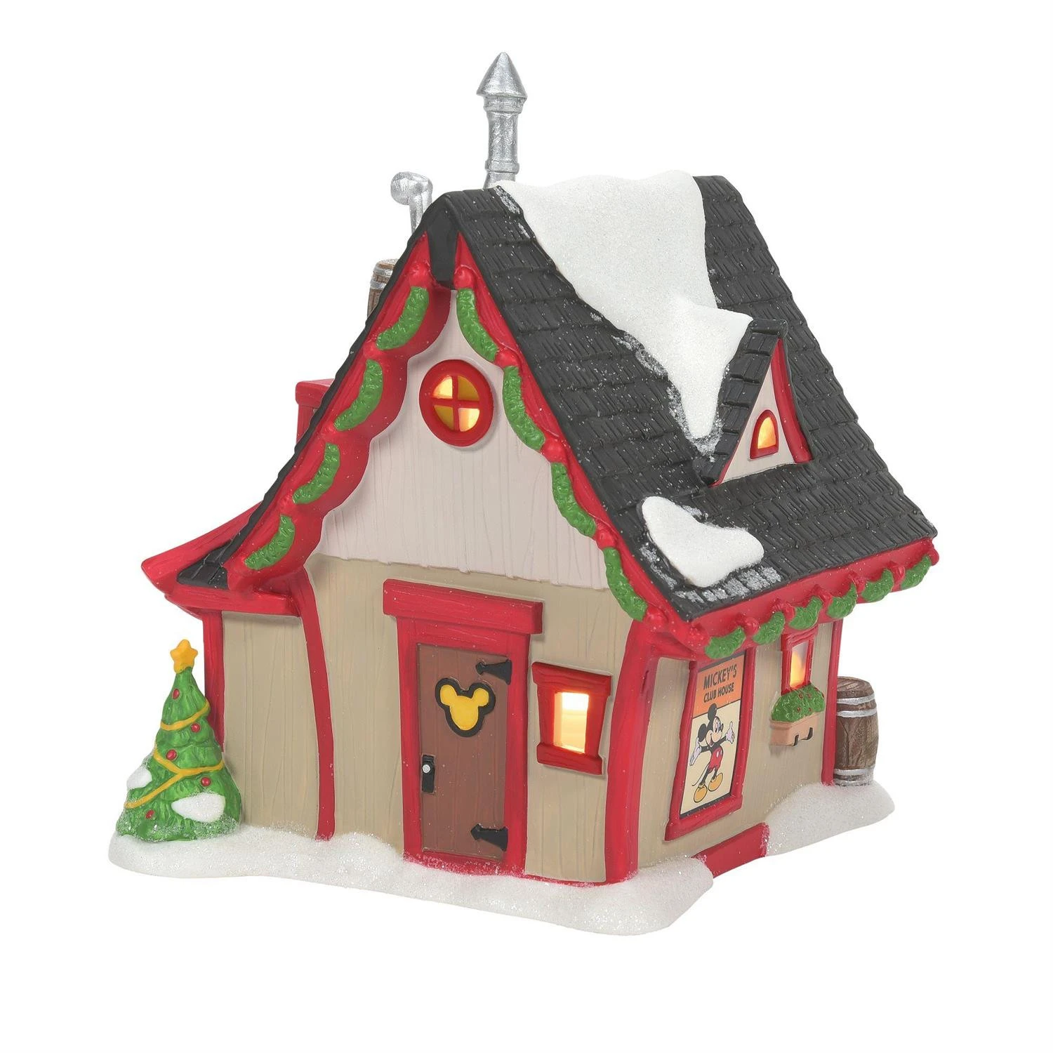 Department 56 Disney Village Mickey's Clubhouse Building 6010492 Department 56 Disney Village Mickey's Clubhouse Building 6010492 -The Jolly Christmas Shop 6010492 2 78412.1679000352