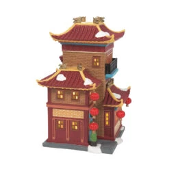 Department 56 Christmas In The City Lunar Dragon Tea House 6014549 -The Jolly Christmas Shop 6014549 2 25279.1696877175