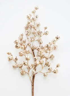 Raz 28" Champagne Iced Berry Christmas Tree Spray F4306738