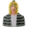Cody Foster 4.75" Kurt Cobain Nirvana Glass Christmas Ornament GO-8069