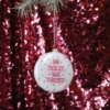 Cody Foster 5" In Dolly We Trust Glass Christmas Ornament GO-9316