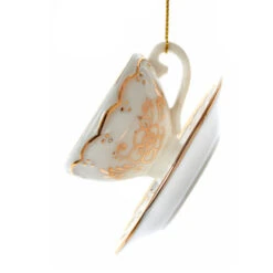 Kurt Adler 3" White And Gold Teacup Porcelain Christmas Ornament J7487 3 Kurt Adler 3" White And Gold Teacup Porcelain Christmas Ornament J7487 -The Jolly Christmas Shop J7487c 11117.1653410215