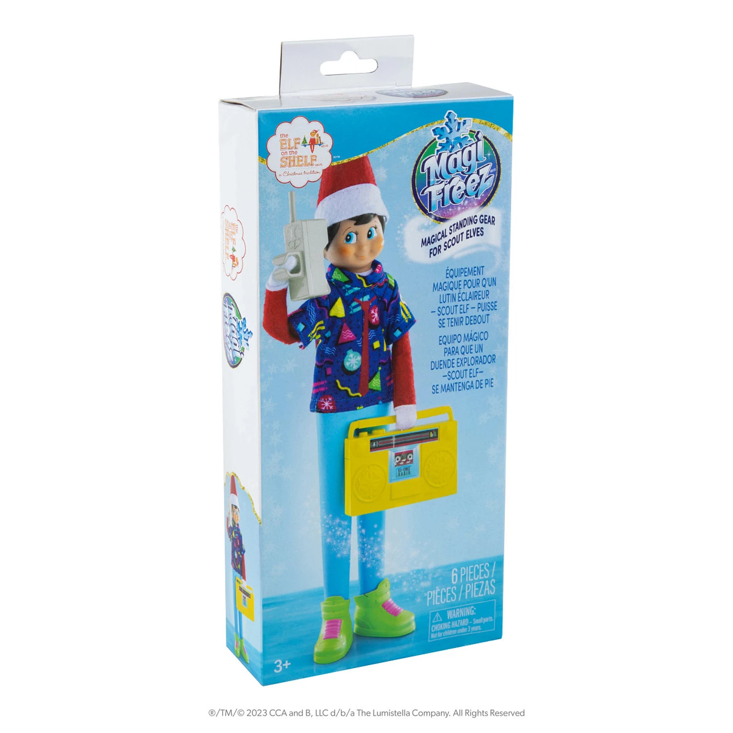Elf On The Shelf MaciFreeze Retro Rad 80's Gear Outfit MFRETRO Elf On The Shelf MaciFreeze Retro Rad 80's Gear Outfit MFRETRO -The Jolly Christmas Shop MFRETRO PackagingSilo QRT 06653.1694456944