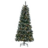6' Pop-Up LED Lighted Pine Christmas Tree 6470-60MLWW
