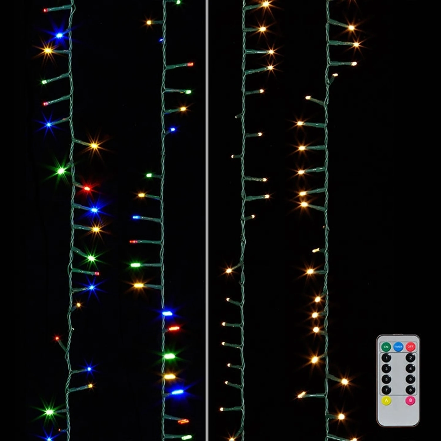 Raz 36.5' Warm White and Multicolor Snake Garland Compact Lights G3837078 Raz 36.5' Warm White And Multicolor Snake Garland Compact Lights G3837078 -The Jolly Christmas Shop api53yyvo 50240.1646091904