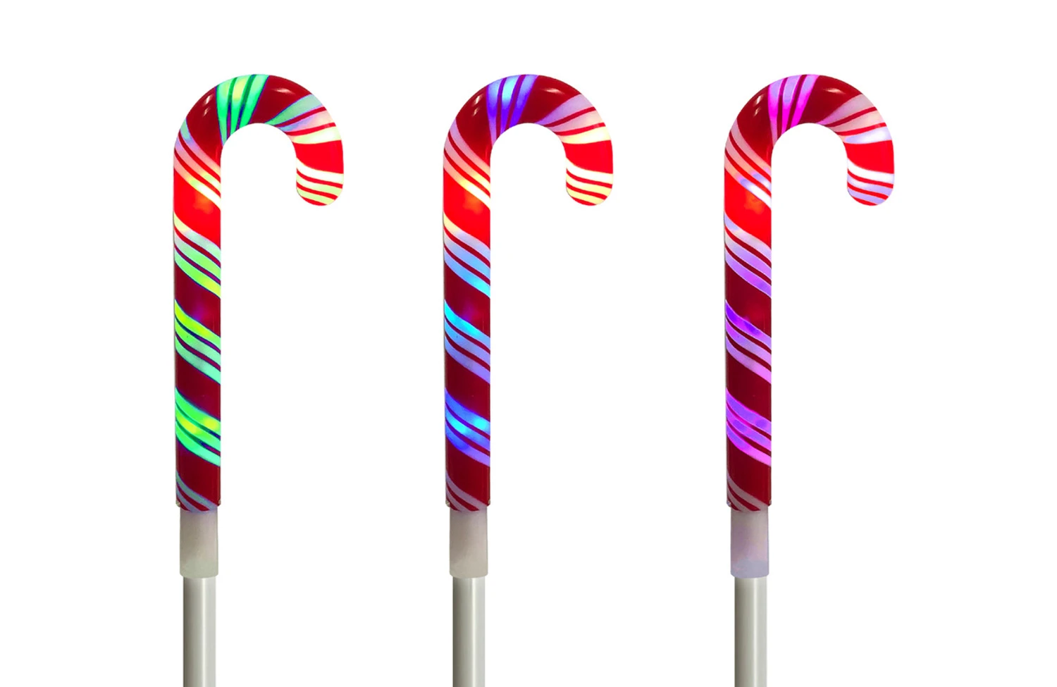 Brite Star 3 Count LED Lighted Candy Cane Pathway Markers Outdoor Christmas Decoration 48-562-00 Brite Star 3 Count LED Lighted Candy Cane Pathway Markers Outdoor Christmas Decoration 48-562-00 -The Jolly Christmas Shop api7tat6y 03649.1646091895