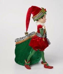 Katherine's Collection 12.5" Merry And Bright Elf With Bag Christmas Decorations 28-128276 2 Katherine's Collection 12.5" Merry And Bright Elf With Bag Christmas Decorations 28-128276 -The Jolly Christmas Shop api8umrxj 14397.1646091888