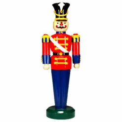 Barcana Commercial Full Body Outdoor Large Toy Soldier WithDrum Stand 55-24015-118 -The Jolly Christmas Shop api906c2w 36264.1646091899