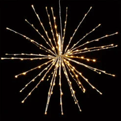 Raz 17", 23", Or 27.5" Gold LED Lighted Starburst With Remote Christmas Decorations -The Jolly Christmas Shop apibn3bb6 53073.1646091959