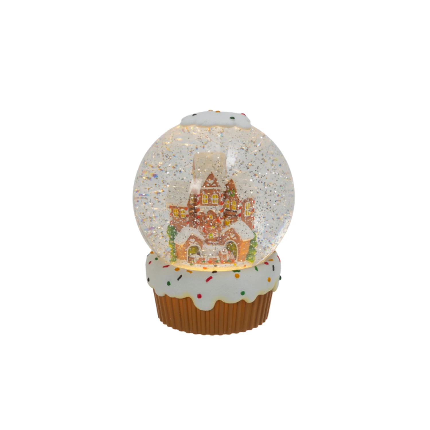 7.6" Battery Operated Gingerbread House Spinning Water Globe 2597420 7.6" Battery Operated Gingerbread House Spinning Water Globe 2597420 -The Jolly Christmas Shop apicppyiv 20443.1646091946