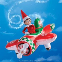 Elf On The Shelf Scout Elves At Play Peppermint Plane Ride Accessory