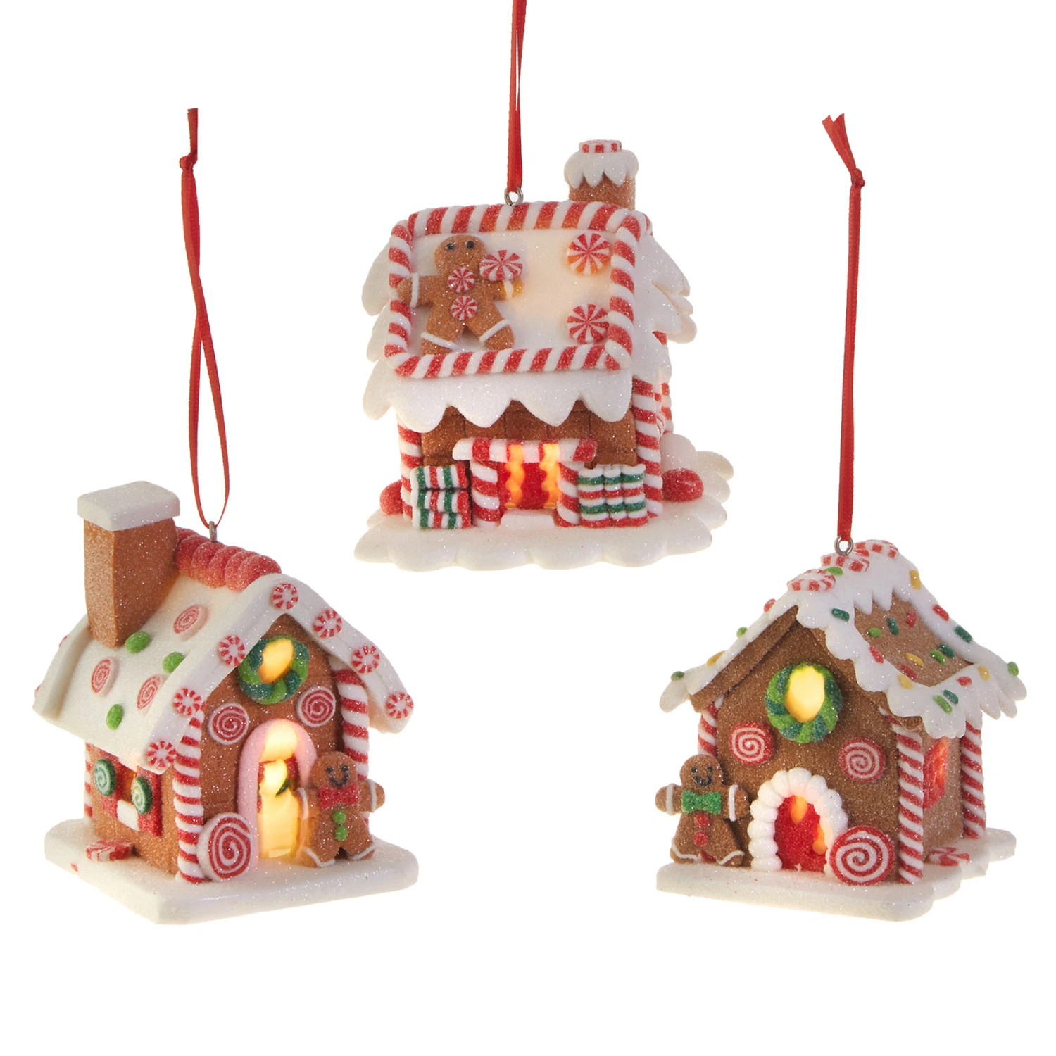 Raz 3.25" LED Lighted Claydough Gingerbread House Christmas Ornament 3815534 Raz 3.25" LED Lighted Claydough Gingerbread House Christmas Ornament 3815534 -The Jolly Christmas Shop apifnm9on 28336.1646091910