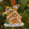 Gingerbread House Family Of 3 Personalized Christmas Ornament OR1872-3