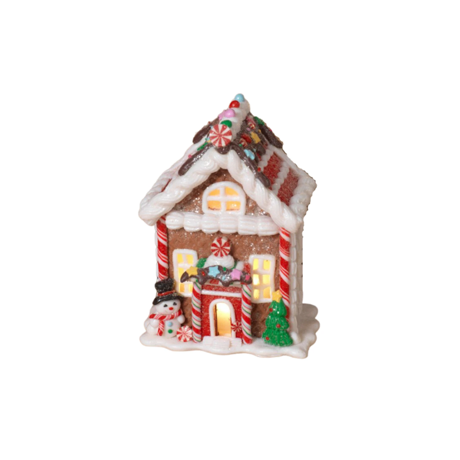 5.5" Battery Operated Claydough Gingerbread House 2599290 5.5" Battery Operated Claydough Gingerbread House 2599290 -The Jolly Christmas Shop apijjglof 62235.1646091931