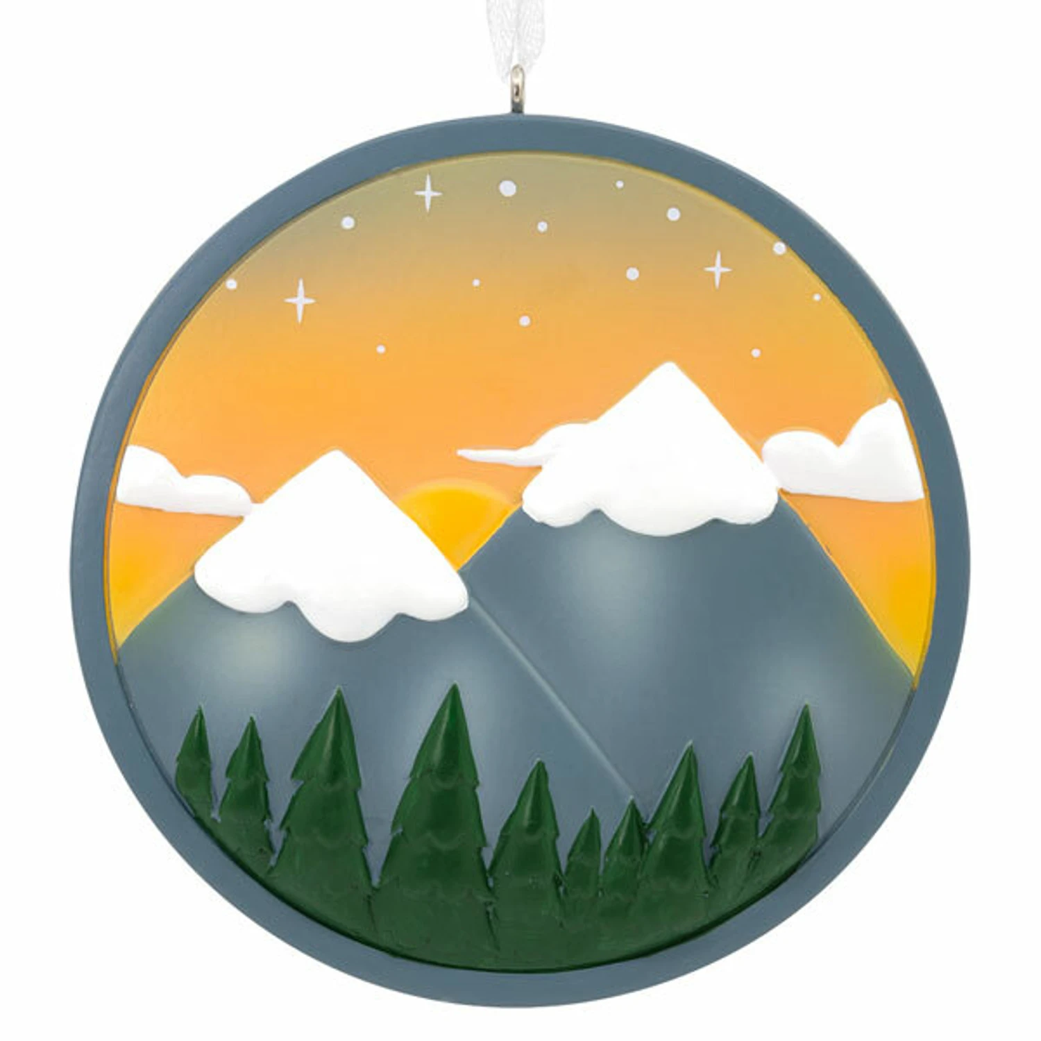 Hallmark 3.4" Mountain Scene Christmas Ornament 1HGO2817 Hallmark 3.4" Mountain Scene Christmas Ornament 1HGO2817 -The Jolly Christmas Shop apijyiucg 20293.1646091966