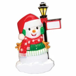 Snowman Standing By A Light Post Personalized Christmas Ornament 2 Snowman Standing By A Light Post Personalized Christmas Ornament -The Jolly Christmas Shop apikdebyx 34813.1646091882