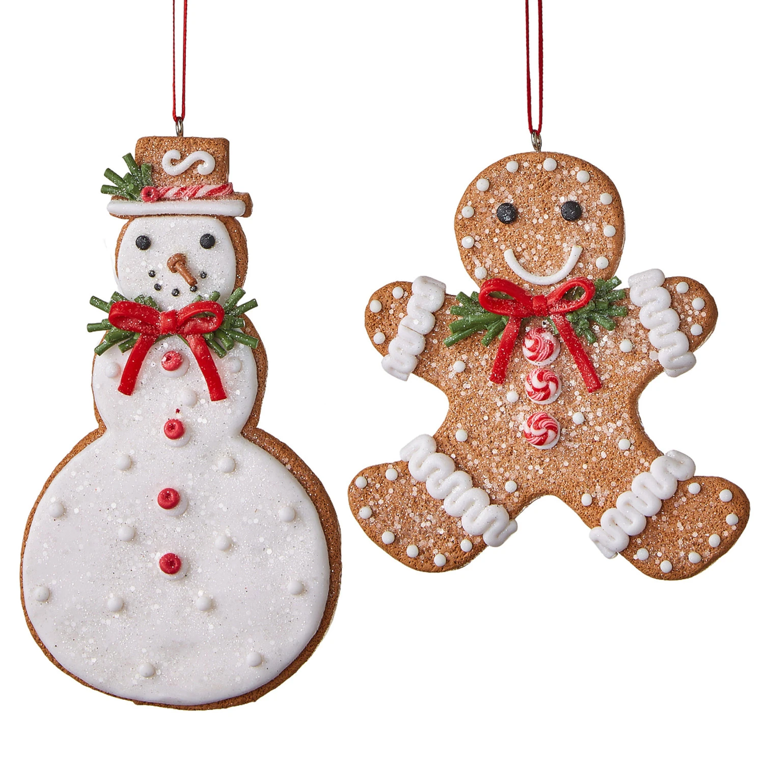 Raz 5" Set of 2 Gingerbread Cookie Christmas Ornament 4116521 Raz 5" Set Of 2 Gingerbread Cookie Christmas Ornament 4116521 -The Jolly Christmas Shop apikofvcq 50490.1646091908