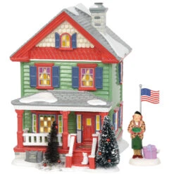 Department 56 Christmas Vacation Village Aunt Bethany And House Set