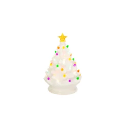 8" Battery Musical Lighted Green Or White Ceramic Christmas Tree Figure 2534190 -The Jolly Christmas Shop apimqckjj 03439.1646091947