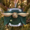 Hallmark 3" Harry Potter Golden Snitch Personalized Christmas Ornament 3HCM1000
