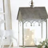 Raz 24" Antiqued Lantern With Steeple Christmas Decoration 4117028