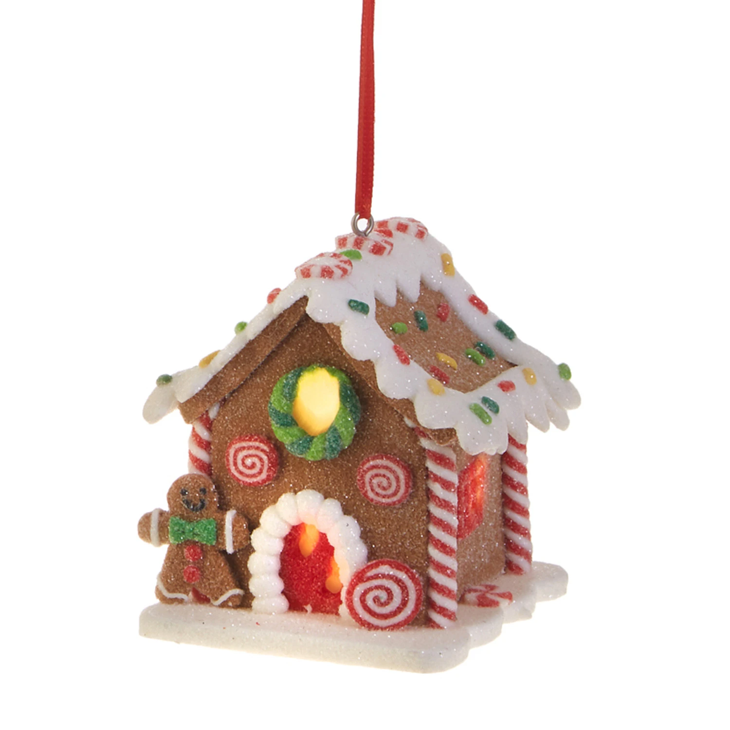 Raz 3.25" LED Lighted Claydough Gingerbread House Christmas Ornament 3815534 Raz 3.25" LED Lighted Claydough Gingerbread House Christmas Ornament 3815534 -The Jolly Christmas Shop apiprgoun 04451.1646091907