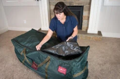 Treekeeper Drop Stand 9' Christmas Tree Storage Duffel TK-10709-RS -The Jolly Christmas Shop apiqozuj7 88282.1646091888