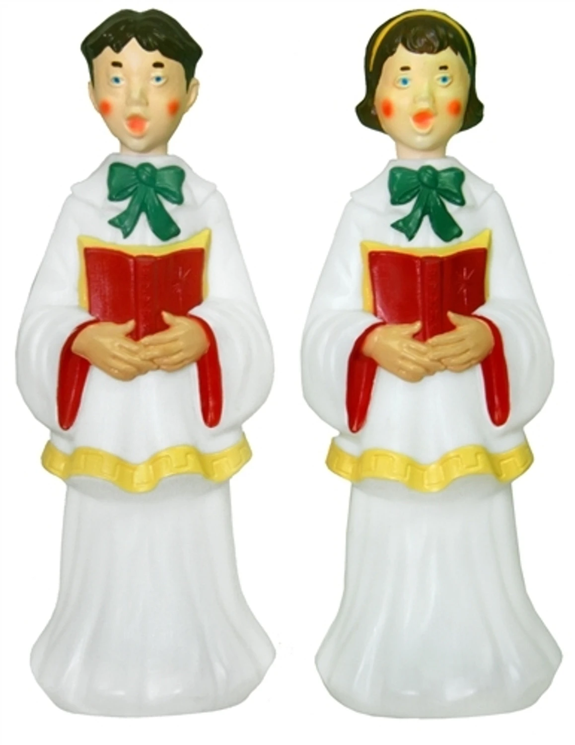 Choir Boy & Girl Lighted Christmas Blow Mold Decorations C3640 Choir Boy & Girl Lighted Christmas Blow Mold Decorations C3640 -The Jolly Christmas Shop apiquam27 42684.1646091861