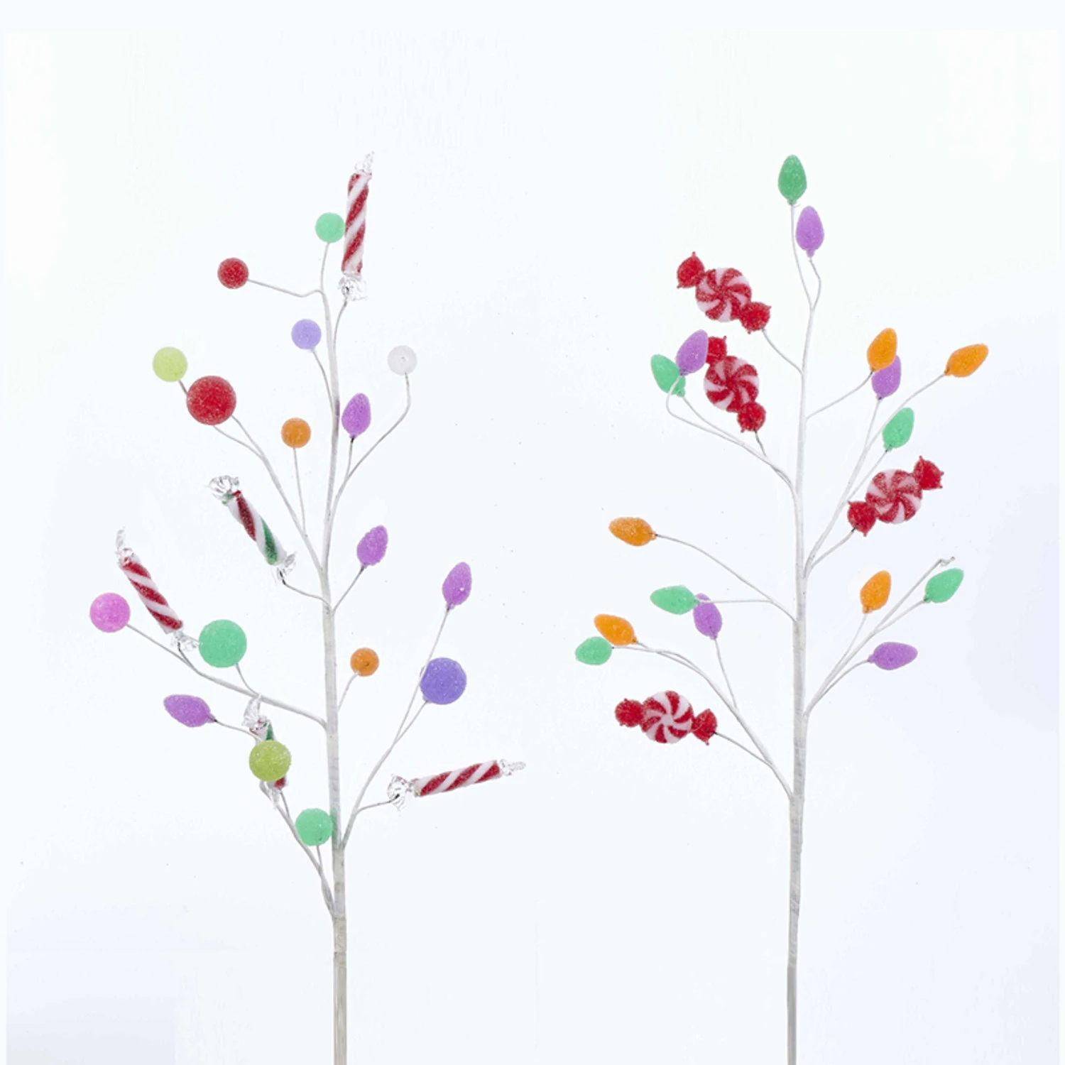 Kurt Adler 24" Multi Color Candy Christmas Pick D3000 Kurt Adler 24" Multi Color Candy Christmas Pick D3000 -The Jolly Christmas Shop apirlbd3q 45924.1646091895